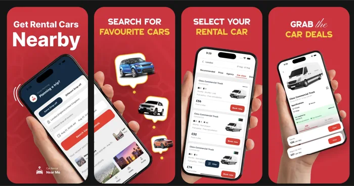 Application Car Rental Near Me